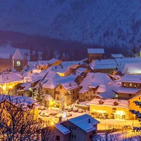בקתה Chalet D'une Avec Jardin Amenage A A 1 Km Des Pistes
